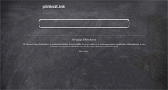 Desktop Screenshot of goldmedal.com